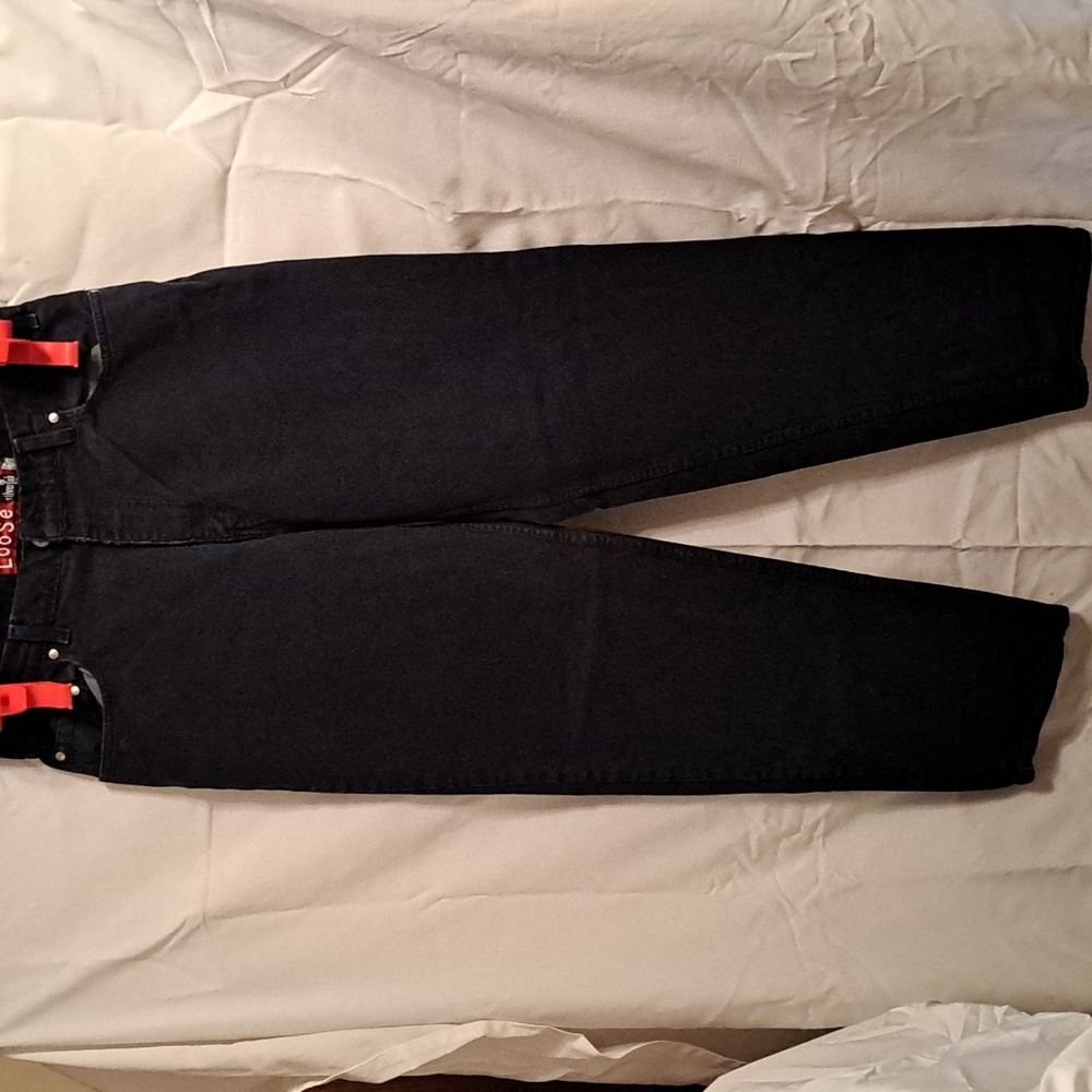 Levi's Silvertab loose fit jeans in black 34x34